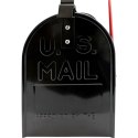 Bituxx Skrzynka pocztowa usa postmail czarna stalowa amerykańska z flaga listy