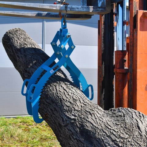 Bituxx Szczypce do transportu kłód 720 mm udźwig 1500 kg stal wytrzymałe Bituxx Szczypce do transportu kłód 720 mm udźwig 1500 kg stal wytrzymałe