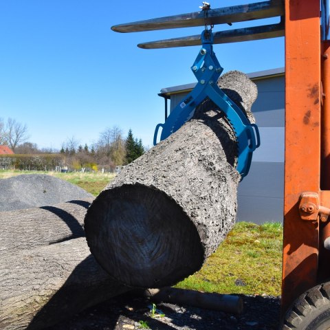 Bituxx Szczypce do transportu kłód 720 mm udźwig 1500 kg stal wytrzymałe Bituxx Szczypce do transportu kłód 720 mm udźwig 1500 kg stal wytrzymałe
