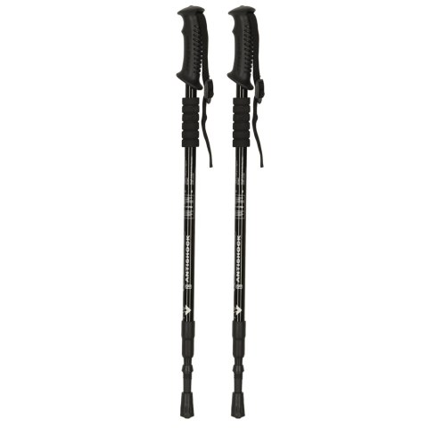Kijki kije trekkingowe do nordic walking składane 2 sztuki czarne Kik Sp. z o. o. Sp. k. Kijki kije trekkingowe do nordic walking składane 2 sztuki czarne Kik Sp. z o. o. Sp. k.
