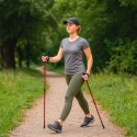 Kijki kije trekkingowe do nordic walking składane 2 sztuki czerwone Kik Sp. z o. o. Sp. k.