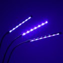 Lampa do roślin LED uprawy wzrostu panel 3 żarówki Kik Sp. z o. o. Sp. k.