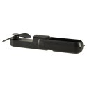 Wiatrak biurkowy wentylator mini ręczny składany wiatraczek przenośny USB czarny Kik Sp. z o. o. Sp. k.