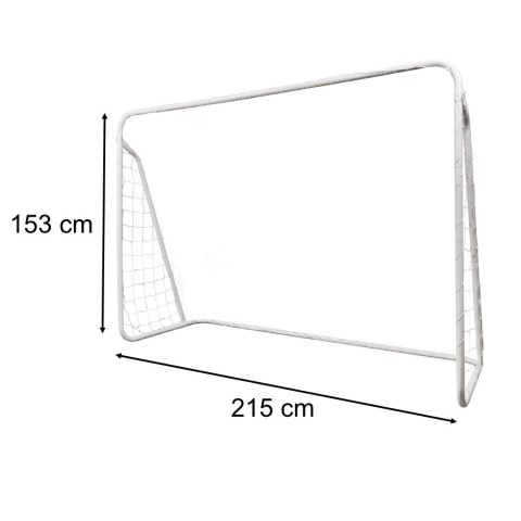 Bramka piłkarska do piłki nożnej dla dzieci treningowa 2w1 + mata celności 215 x 153 x 76 cm Kik Sp. z o. o. Sp. k. Bramka piłkarska do piłki nożnej dla dzieci treningowa 2w1 + mata celności 215 x 153 x 76 cm Kik Sp. z o. o. Sp. k.