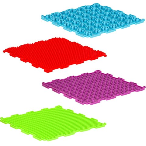 Mata sensoryczna puzzle montessori do masażu stóp 8 elementów kolorowe Kik Sp. z o. o. Sp. k. Mata sensoryczna puzzle montessori do masażu stóp 8 elementów kolorowe Kik Sp. z o. o. Sp. k.