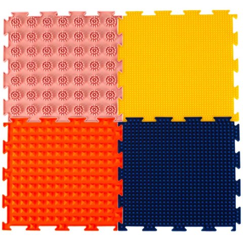 Mata sensoryczna puzzle montessori do masażu stóp 8 elementów kolorowe Kik Sp. z o. o. Sp. k. Mata sensoryczna puzzle montessori do masażu stóp 8 elementów kolorowe Kik Sp. z o. o. Sp. k.