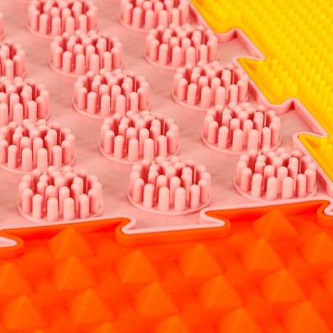 Mata sensoryczna puzzle montessori do masażu stóp 8 elementów kolorowe Kik Sp. z o. o. Sp. k. Mata sensoryczna puzzle montessori do masażu stóp 8 elementów kolorowe Kik Sp. z o. o. Sp. k.