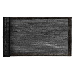 Osłona balkonowa LUARO mata maskująca siatka cieniująca na balkon taras 150g/m2 105x700cm UV + Trytytki Kik Sp. z o. o. Sp. k.