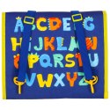 Tablica manipulacyjna sensoryczna montessori walizka plecak niebieska Kik Sp. z o. o. Sp. k.