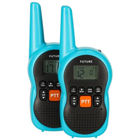 Walkie Talkie krótkofalówki dla dzieci zasięg 3km zestaw 2 szt. Kik Sp. z o. o. Sp. k. Walkie Talkie krótkofalówki dla dzieci zasięg 3km zestaw 2 szt. Kik Sp. z o. o. Sp. k.