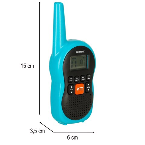 Walkie Talkie krótkofalówki dla dzieci zasięg 3km zestaw 2 szt. Kik Sp. z o. o. Sp. k. Walkie Talkie krótkofalówki dla dzieci zasięg 3km zestaw 2 szt. Kik Sp. z o. o. Sp. k.