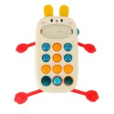 Zabawka sensoryczna gryzak dla niemowląt telefon Bibi-inn Kik Sp. z o. o. Sp. k.