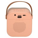 Zestaw do karaoke mikrofon + głośnik przenośny BLUETOOTH USB LED różowy Kik Sp. z o. o. Sp. k.