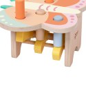 Classic World CLASSIC WORLD Wbijak Pastelowy Motylek Montessori z Młoteczkiem