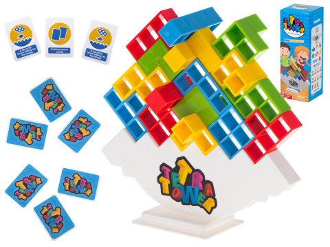Gra zręcznościowa montessori gra logiczna układanka balansująca klocki tetris Kik Sp. z o. o. Sp. k. Gra zręcznościowa montessori gra logiczna układanka balansująca klocki tetris Kik Sp. z o. o. Sp. k.