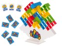 Gra zręcznościowa montessori gra logiczna układanka balansująca klocki tetris Kik Sp. z o. o. Sp. k.