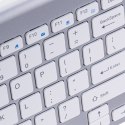 Klawiatura bezprzewodowa bluetooth Smart TV srebrna Kik Sp. z o. o. Sp. k.