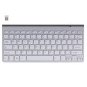 Klawiatura bezprzewodowa bluetooth Smart TV srebrna Kik Sp. z o. o. Sp. k.
