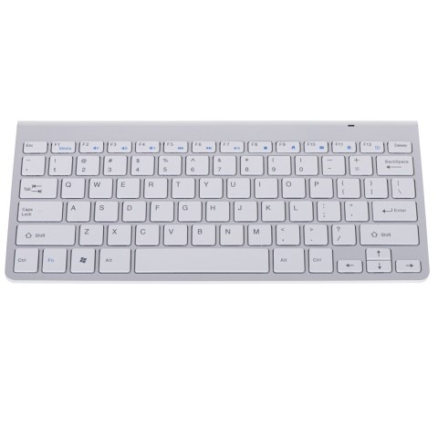 Klawiatura bezprzewodowa bluetooth Smart TV srebrna Kik Sp. z o. o. Sp. k. Klawiatura bezprzewodowa bluetooth Smart TV srebrna Kik Sp. z o. o. Sp. k.