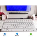 Klawiatura bezprzewodowa bluetooth Smart TV srebrna Kik Sp. z o. o. Sp. k.