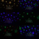 Lampka nocna projektor gwiazd 2w1 USB biała Kik Sp. z o. o. Sp. k.
