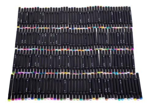 Markery dwustronne alkoholowe w etui 168 sztuk Kik Sp. z o. o. Sp. k. Markery dwustronne alkoholowe w etui 168 sztuk Kik Sp. z o. o. Sp. k.