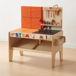 Masterkidz MASTERKIDZ Drewniany Warsztat XXL Montessori STEM z Narzędziami + Akcesoria