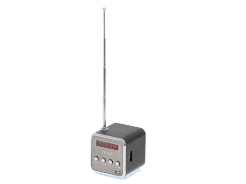 Radio akumulatorowe przenośne głośnik Bluetooth LCD TD-V26 Kik Sp. z o. o. Sp. k. Radio akumulatorowe przenośne głośnik Bluetooth LCD TD-V26 Kik Sp. z o. o. Sp. k.
