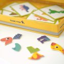 Tooky Toy TOOKY TOY Układanka Magnetyczna Dinozaury Puzzle