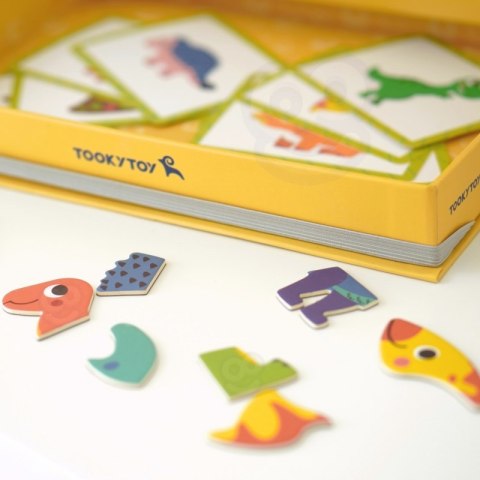 Tooky Toy TOOKY TOY Układanka Magnetyczna Dinozaury Puzzle Tooky Toy TOOKY TOY Układanka Magnetyczna Dinozaury Puzzle