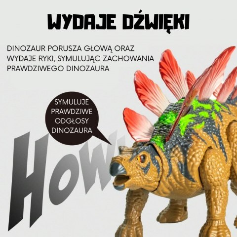 Woopie WOOPIE Dinozaur Zdalnie Sterowany RC Robot Stegozaur Woopie WOOPIE Dinozaur Zdalnie Sterowany RC Robot Stegozaur