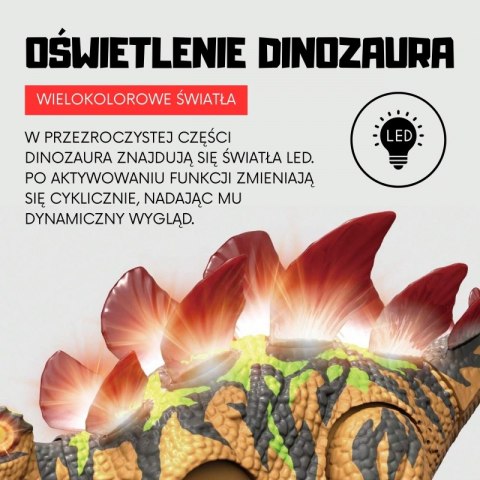Woopie WOOPIE Dinozaur Zdalnie Sterowany RC Robot Stegozaur Woopie WOOPIE Dinozaur Zdalnie Sterowany RC Robot Stegozaur