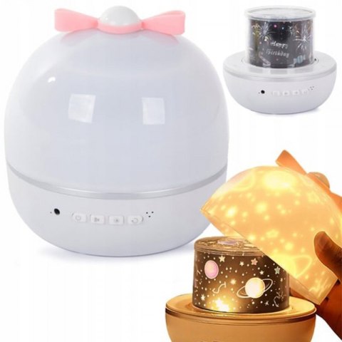 Woopie WOOPIE Projektor Gwiazd "Magiczne Sny" - Rzutnik Led 6 Trybów