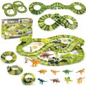 Woopie WOOPIE Tor Samochodowy XXL Dinozaury 240 el.