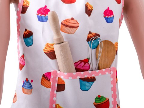 Zestaw kucharza dla dzieci fartuch czapka kucharska rękawica kuchenna + akcesoria Kik Sp. z o. o. Sp. k. Zestaw kucharza dla dzieci fartuch czapka kucharska rękawica kuchenna + akcesoria Kik Sp. z o. o. Sp. k.