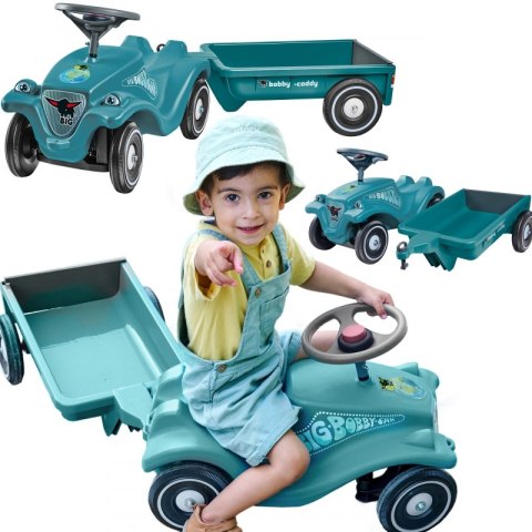 Big BIG Jeździk Bobby Car Classic Eco 2.0 z Przyczepą