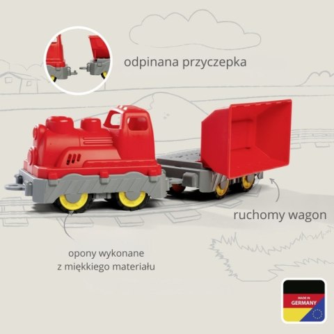Big BIG Pociąg Towarowy Wagon z Wywrotką Zabawka do Pasku Big BIG Pociąg Towarowy Wagon z Wywrotką Zabawka do Pasku