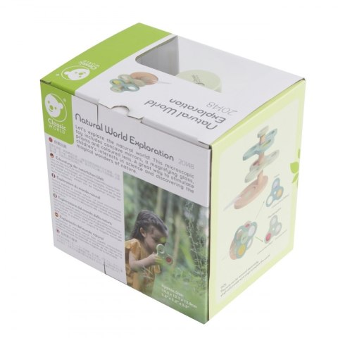 Classic World CLASSIC WORLD Mikroskop 2w1 Lupa dla Dzieci Eksploracja Świata Przyrody Classic World CLASSIC WORLD Mikroskop 2w1 Lupa dla Dzieci Eksploracja Świata Przyrody
