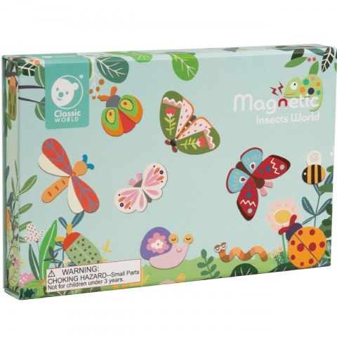 Classic World CLASSIC WORLD Układanka Magnetyczna Zwierzęta Tablica Klocki Puzzle Pamięć 66 el. Classic World CLASSIC WORLD Układanka Magnetyczna Zwierzęta Tablica Klocki Puzzle Pamięć 66 el.
