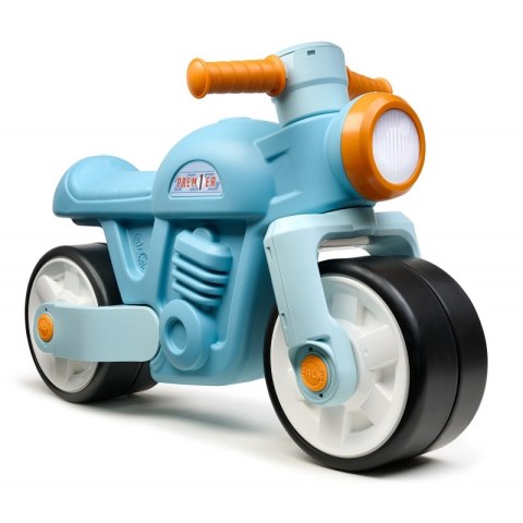 FALK FALK Jeździk Biegowy Ciche Koła Motor Prem1er Retro Niebieski 1+ FALK FALK Jeździk Biegowy Ciche Koła Motor Prem1er Retro Niebieski 1+