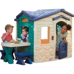 Little Tikes Little Tikes Domek Ogrodowy z PATIO z Magicznym Dzwonkiem Granatowo-zielony