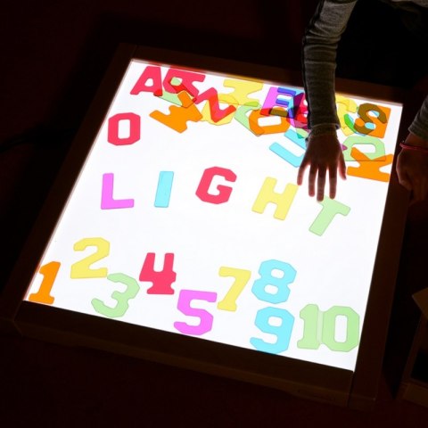 Masterkidz MASTERKIDZ Panel Świetlny LED Zmiana kolorów Pilotem + Klocki Montessori Mozaika 140 el. Masterkidz MASTERKIDZ Panel Świetlny LED Zmiana kolorów Pilotem + Klocki Montessori Mozaika 140 el.
