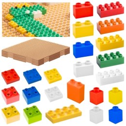 Masterkidz MASTERKIDZ Zestaw Klocków Konstrukcyjnych STEM 135 el. z Nakładką na Panel 4 szt.