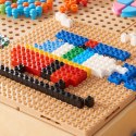 Masterkidz MASTERKIDZ Zestaw Klocków Konstrukcyjnych STEM 135 el. z Nakładką na Panel 4 szt.