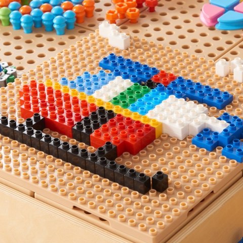 Masterkidz MASTERKIDZ Zestaw Klocków Konstrukcyjnych STEM 135 el. z Nakładką na Panel 4 szt. Masterkidz MASTERKIDZ Zestaw Klocków Konstrukcyjnych STEM 135 el. z Nakładką na Panel 4 szt.