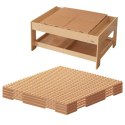 Masterkidz MASTERKIDZ Zestaw Klocków Konstrukcyjnych STEM 135 el. z Nakładką na Panel 4 szt.