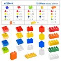 Masterkidz MASTERKIDZ Zestaw Klocków Konstrukcyjnych STEM 135 el. z Nakładką na Panel 4 szt.