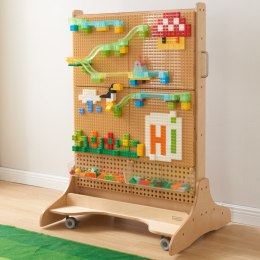 Masterkidz MASTERKIDZ Zestaw Klocków Konstrukcyjnych STEM 563 el. z Nakładkami na Panel 4 szt.