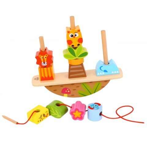 Tooky Toy TOOKY TOY Układanka Balansująca Zwierzęta Tooky Toy TOOKY TOY Układanka Balansująca Zwierzęta