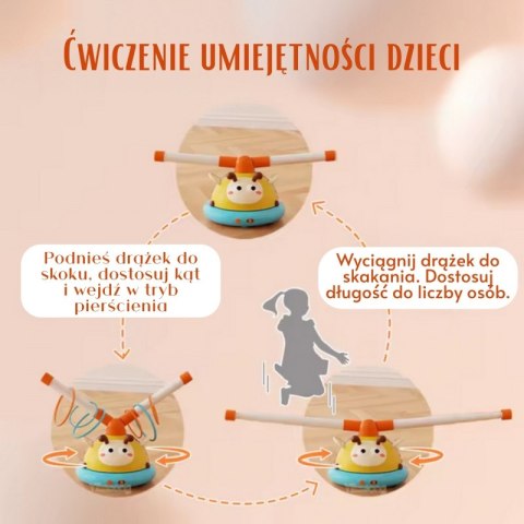 Woopie WOOPIE Gra Zręcznościowa Skakanka Automatyczna 2w1 Rzut do Celu Pszczółka Woopie WOOPIE Gra Zręcznościowa Skakanka Automatyczna 2w1 Rzut do Celu Pszczółka
